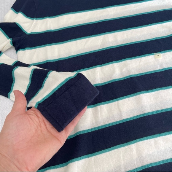 NWT Loft Pullover Stripped Lightweight Knit Sweater. Size M - Picture 7 of 7